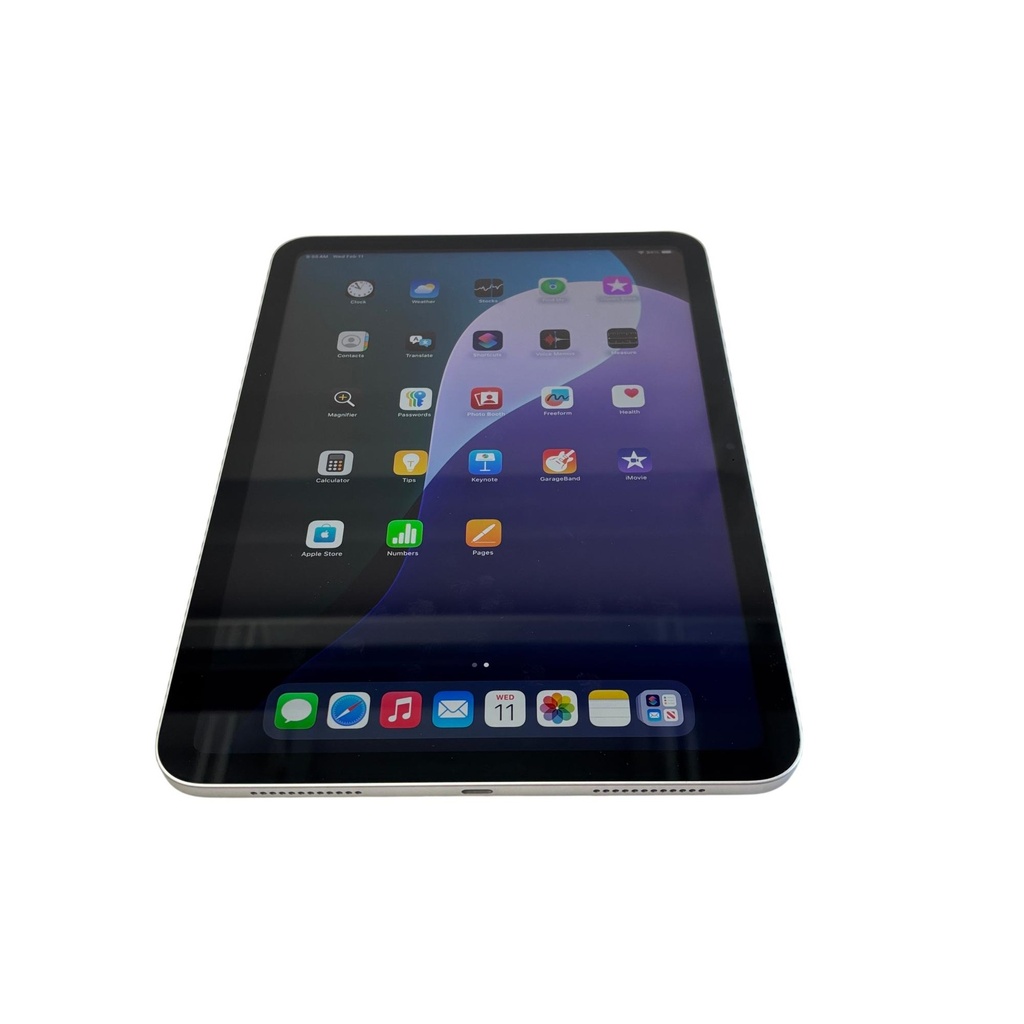 IPAD APPLE A16 Bionic 6GB 256GB 11Inch Wi-Fi BT USB-C 2Cam iPadOS Silver