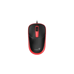 [MOUGENDX123USBR] MOUSE GENIUS DX-123 USB-A Wired Black Red