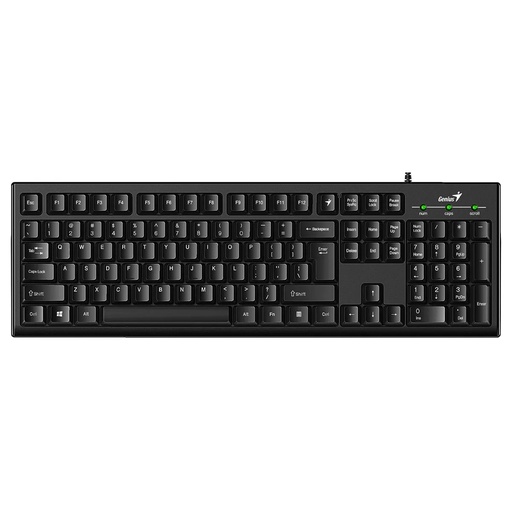 [TS-003298] TECLADO GENIUS SMART KB-100 USB SP NEGRO