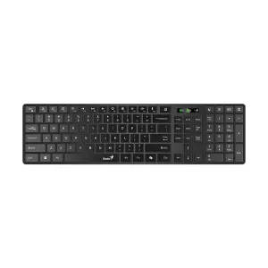[KEYGENSS7250BTK] Teclado Genius Dual Wireless-BT SlimStar 7250BT AI Copilot Multimedia SP Black