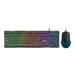 [KEYGENSKNGX3USK] TECLADO - MOUSE GENIUS Wired Gaming Scorpion KM-GX3 2400dpi USB RGB Black