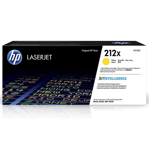 [S-W2122X] HP 212X HY YELLOW Toner Cartridge