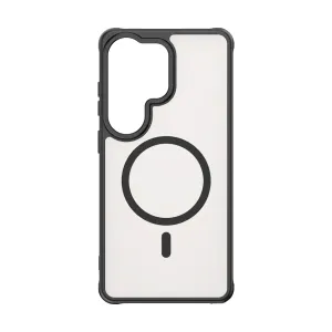 CASE PARA SMART PHONE S26 ULTRA NEGRO-TRANSPARENTE