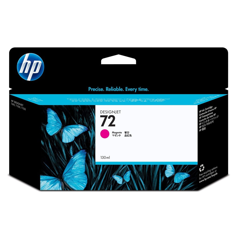 HP 72 MAGENTA INK CARTRIDGE