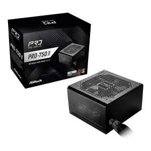 [FPOASRPRO-750B] POWER SUPPLY ASROCK PRO-750B 80 PLUS BRONCE 120mm ATX3.1 - PCI5.1 Ready