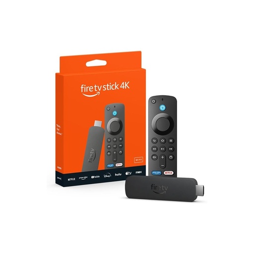 [B0CJM1GNFQ] STREAMING AMAZON FIRE TV STICK 4K /QC 1.7GHZ /8GB /WIFI 6 /CON ALEXA / 840268935092