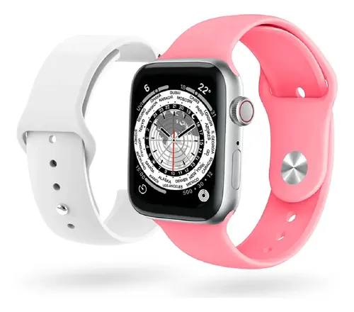 MOBULAA RELOJ SMART WATCH IW10 ULTRA MINI ROSA