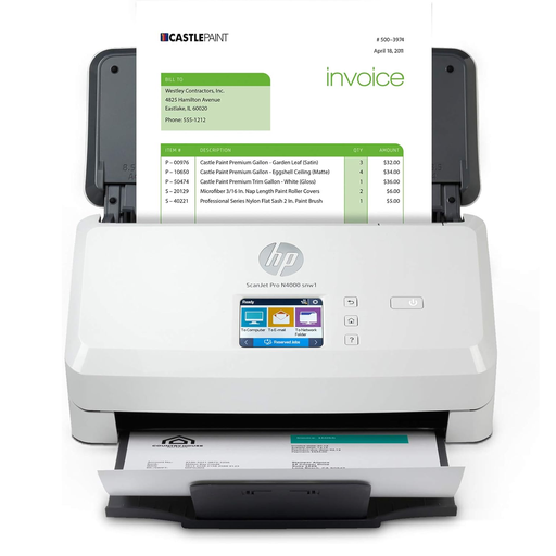 [6FW08A#BGJ] HP - Scanner ScanJet Pro N4000 snw1 40ppm