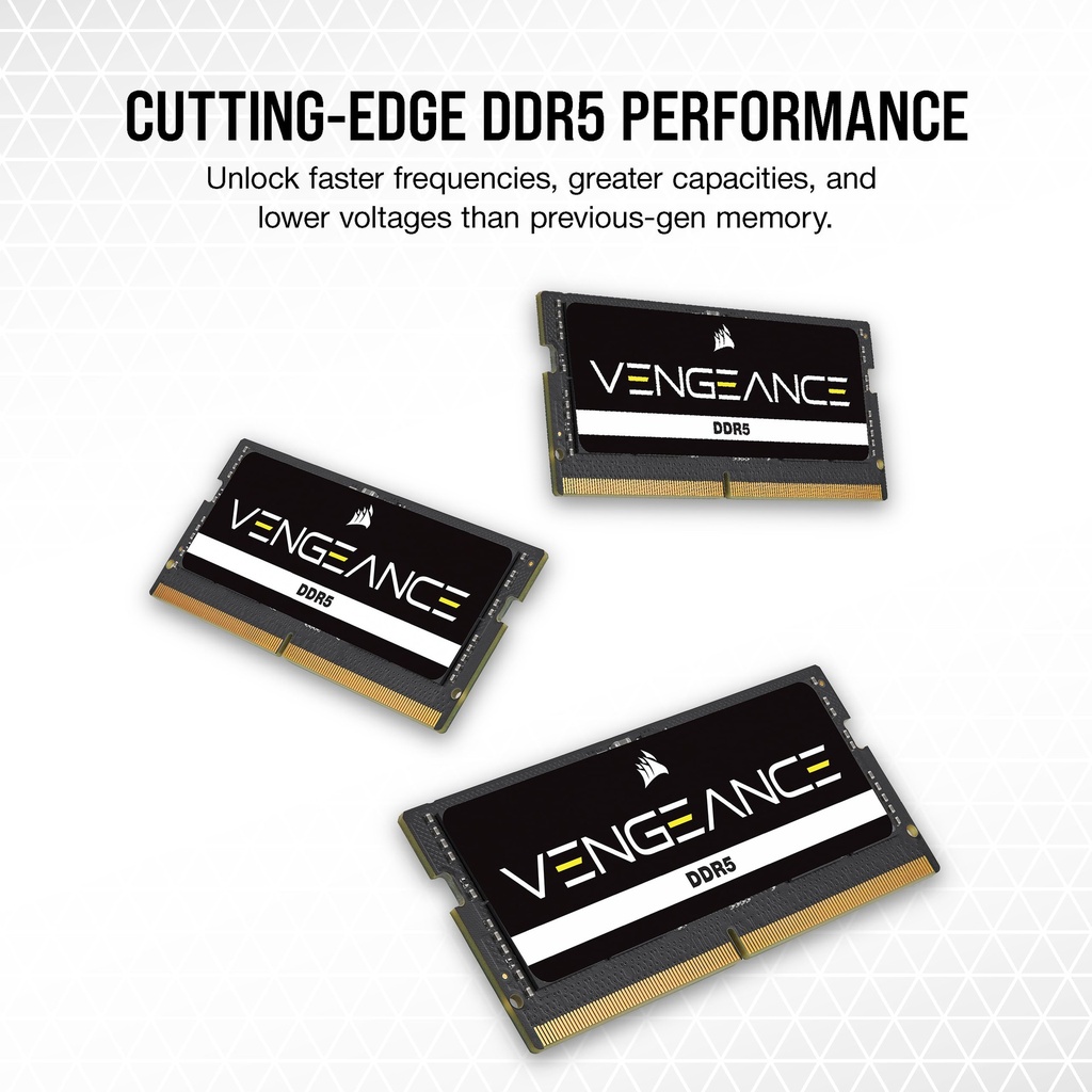 SO-DIMM CORSAIR Vengeance DDR5 16GB (1x16GB) 5600MHz CL48 Black