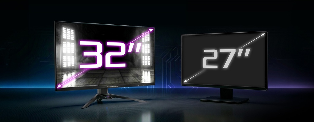 MONITOR ASROCK PG32QFT GAMING 31.5Inch QHD IPS 2560x1440 Wifi 180Hz 1ms 2HDMI DP Black