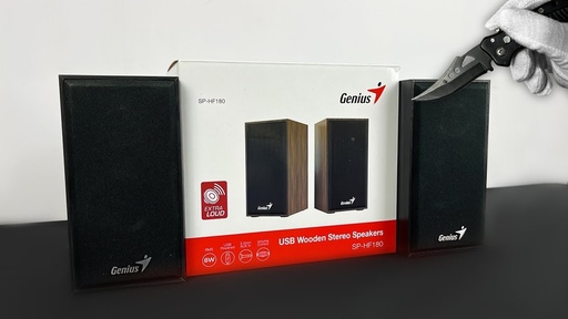 [TS-002678] PARLANTES GENIUS SP-HF180 WOOD USB