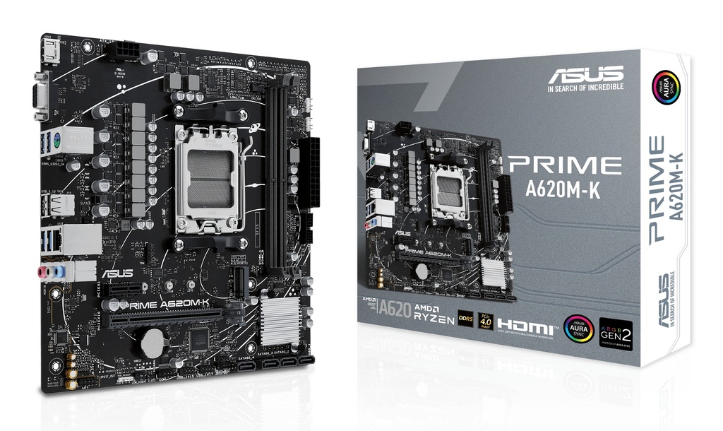 MAINBOARD ASUS/PRIMEA620AM-K RYZEN AM5 DDR5 MICRO-ATX