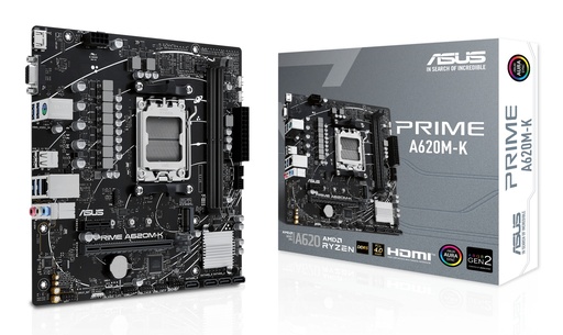 [PRIMEA620AM-K] MAINBOARD ASUS/PRIMEA620AM-K RYZEN AM5 DDR5 MICRO-ATX