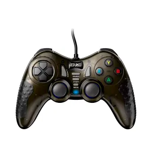 [JOYGENMFGX19UVD] GAME PAD GENIUS MaxFire GX-19UV USB MOTOR VIVRACION 2 PC Y PS3-4 4Bot. Dark Copper