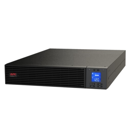 UPS APC SRV3KRA ON LINE RACK120V 4 TOMAS PANTALLA 2400W-3000VA (NO INCLUYE RIEL)