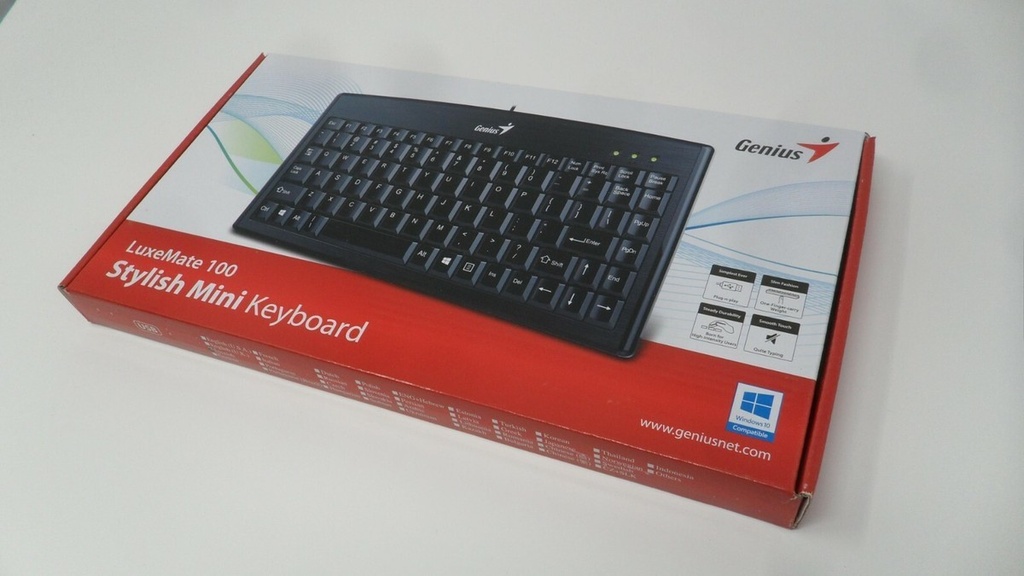 Teclado Genius LuxMate Q7100BT AI BT SP BLACK 