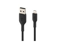 [CAA002bt1MBK] Belkin BoostCharge - Cable Lightning - Lightning macho a USB macho - 1 m - negro