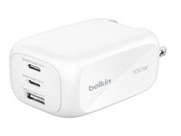 Belkin - Wall Charger - Lithium ion - Para Apple / Samsung phones - 100W USB-C PD PPS 2 USB-C I 1