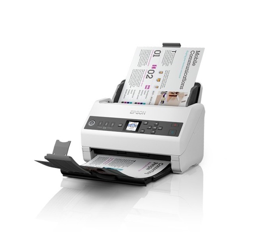 [B11B259201] ESCANER EPSON DS-730N 40PPM/80IPM PROTECCION ALIMENTACION AUTOMATICA 100PAG/ RED INDEPENDIENTE