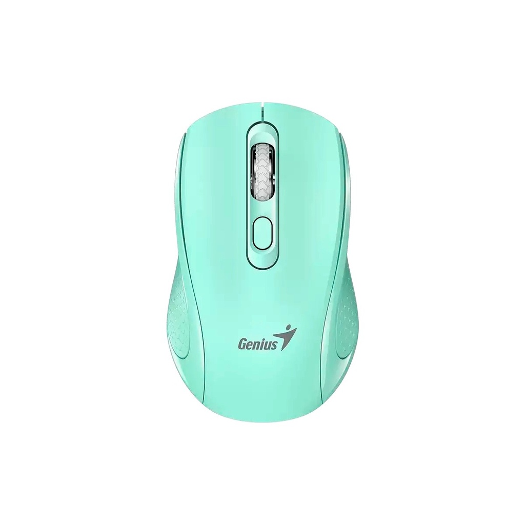 MOUSE GENIUS NX-8025S WIRELESS DIS. ERGO. SILENT AI COPILOT 4 BOTONES AQUAMARINE