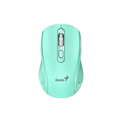 [TS-002328] MOUSE GENIUS NX-8025S WIRELESS DIS. ERGO. SILENT AI COPILOT 4 BOTONES AQUAMARINE