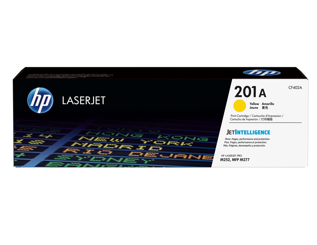TONER HP LASERJET 201A AMARILLO