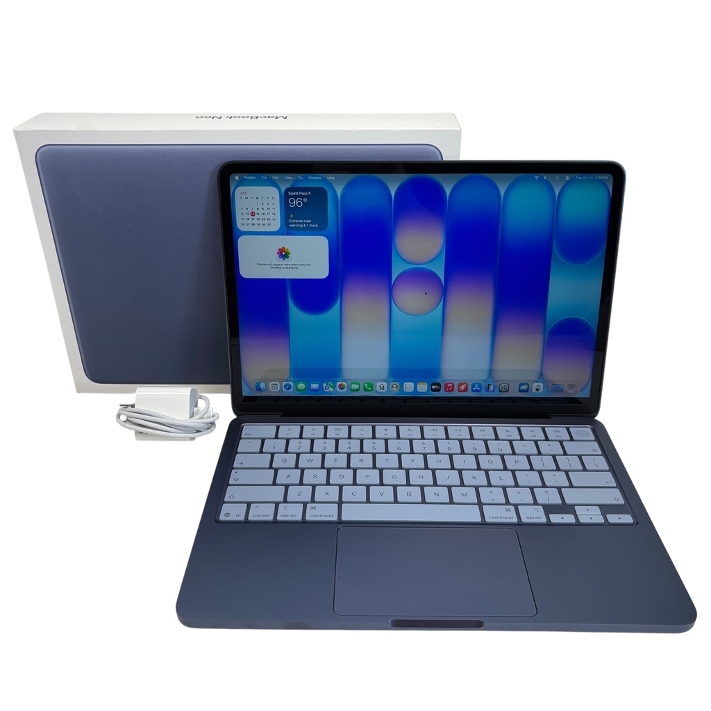 COMPUTADOR APPLE/PORTATIL MACBOOK NEO A18 PRO 8GB RAM/512GB SSD/PAN 13 PULG/MACOS/INDIGO