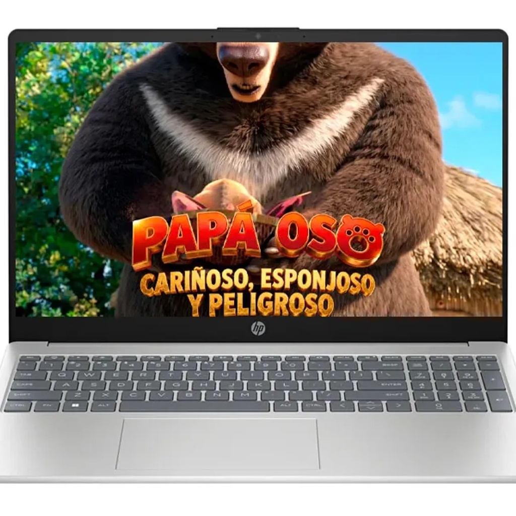 NOT. HP 15-fac287ls AMD Ryzen 7 7730U 8GB 512GB 15.6Inch HDMI 1USB-C 2USB-A W11 Silver