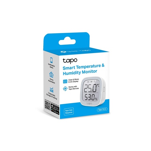 [TAPOT315] SENSOR DE TEMPERATURA TP-LINK TAPO T315 /INTELIGENTE /HUMEDAD /MEDICION TIEMPO REAL