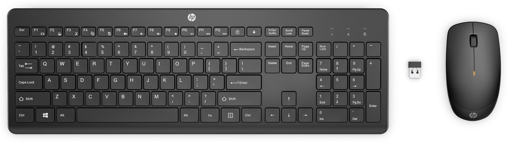 KEYBOARD - MOUSE HP 235 WIRELESS BLACK