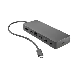 [HUBHPX50H55UT] HUB HP 5-Port USB-C to 2USB-C 2USB-A HDMI Black
