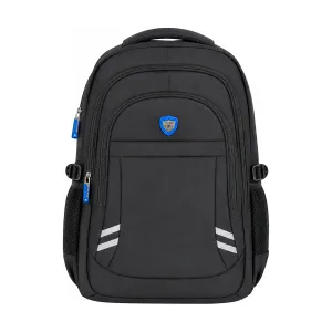 [MALXINM2305LNEA] MOCHILA NOTEBOOK XINWEIAO NYLON 15.6INC. NEGRA CON LOGO AZUL