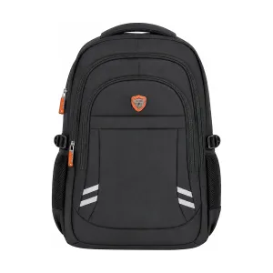 [MALXINM2305LNEN] MOCHILA NOTEBOOK XINWEIAO NYLON 15.6INC. NEGRA CON LOGO NARANJA