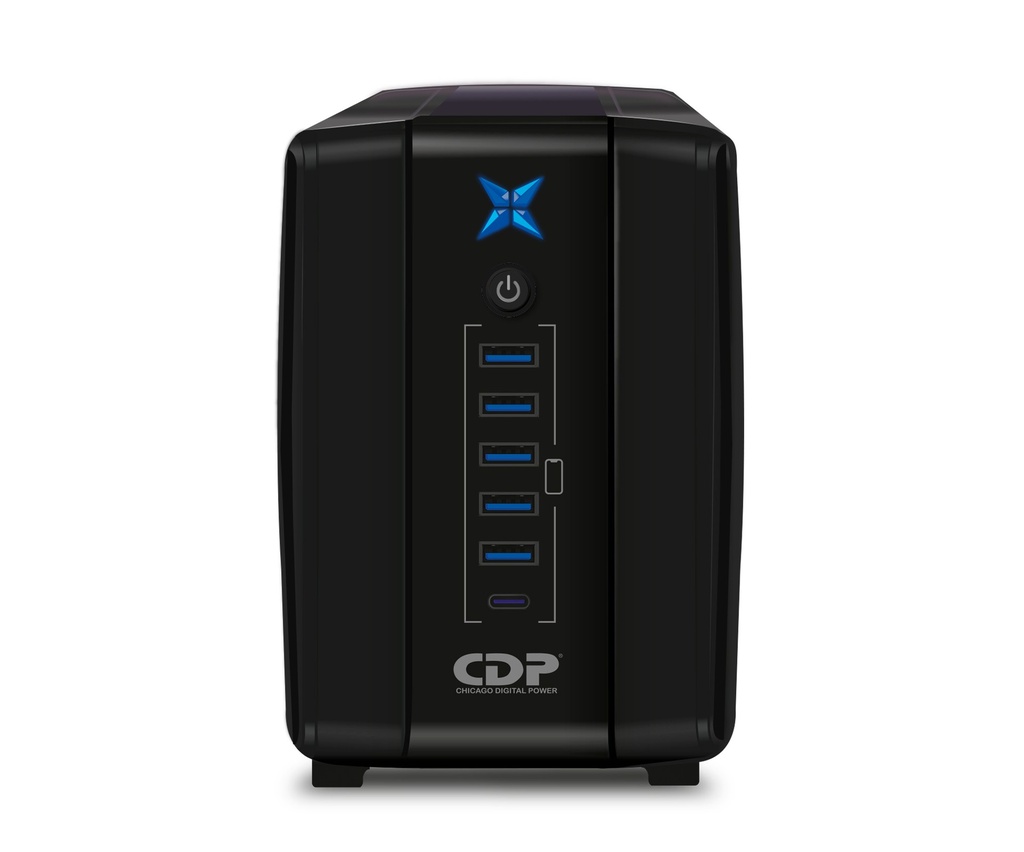UPS CDP R-UPR1008 INTERACTIVO 1000VA-500W-ENTRADA-SALIDA 110VAC-8 NEMA 5-15R