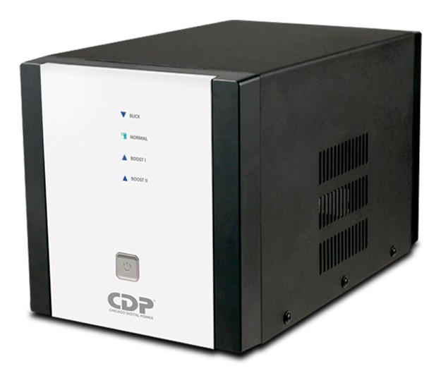 REGULADOR CDP R-AVR5008 5000VA-2500W-ENTRADA-SALIDA 110VAC-8 NEMA 5-20R