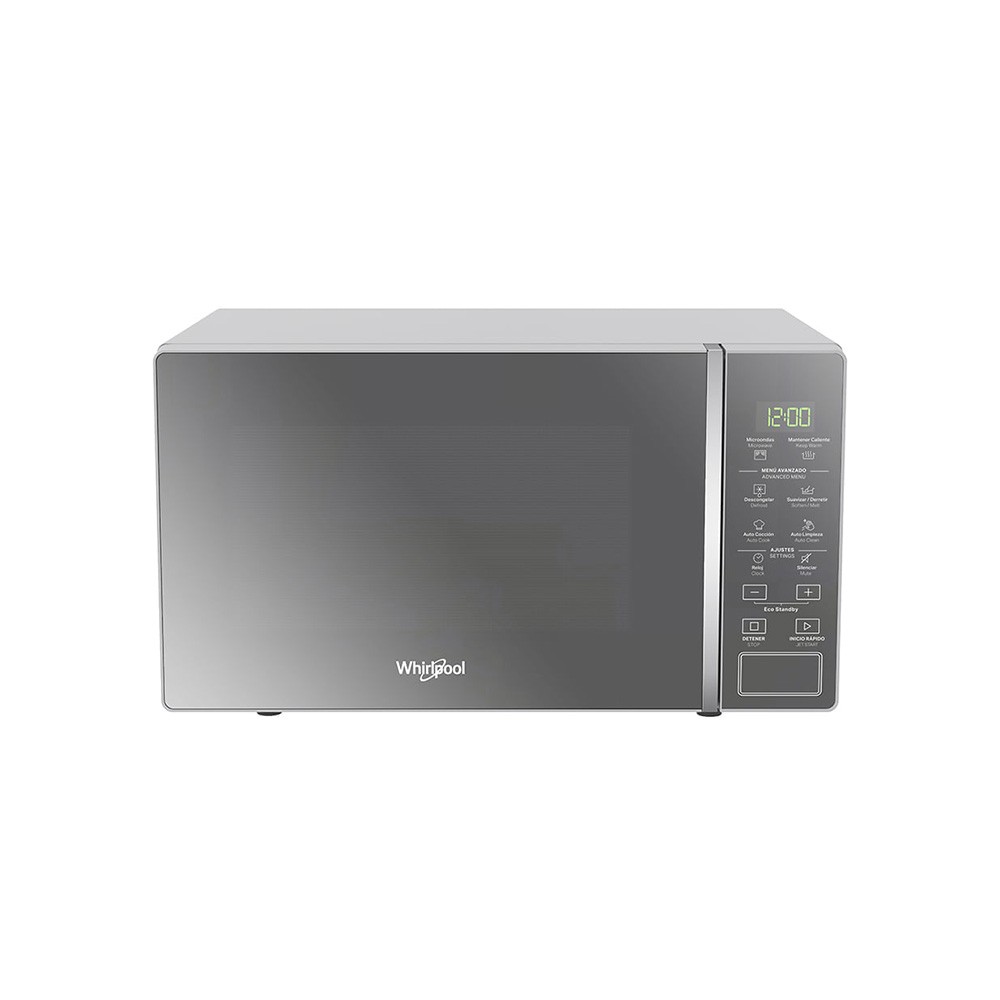 MICROONDAS WHIRLPOOL/WM1807D 20 LITROS CONTROL DIGITAL 5 NIVELES 700W SILVER