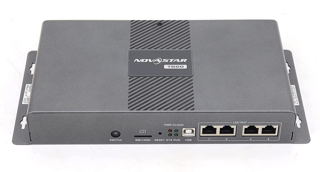 MULTIMEDIA PLAYER NOVASTAR Taurus TB60 4 Salidas Black
