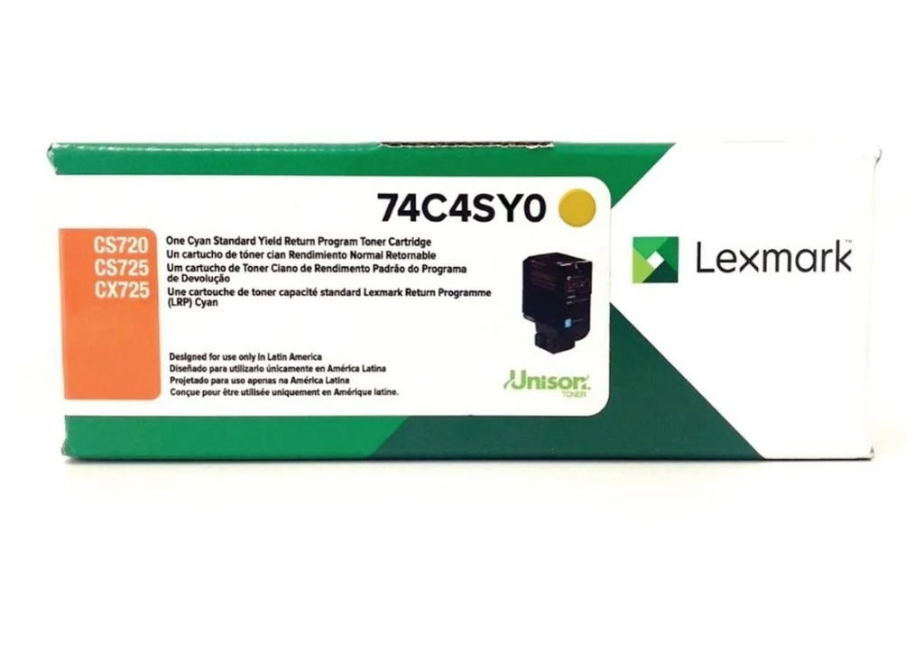 TONER AMARILLO 7K CS720-725 | CX725