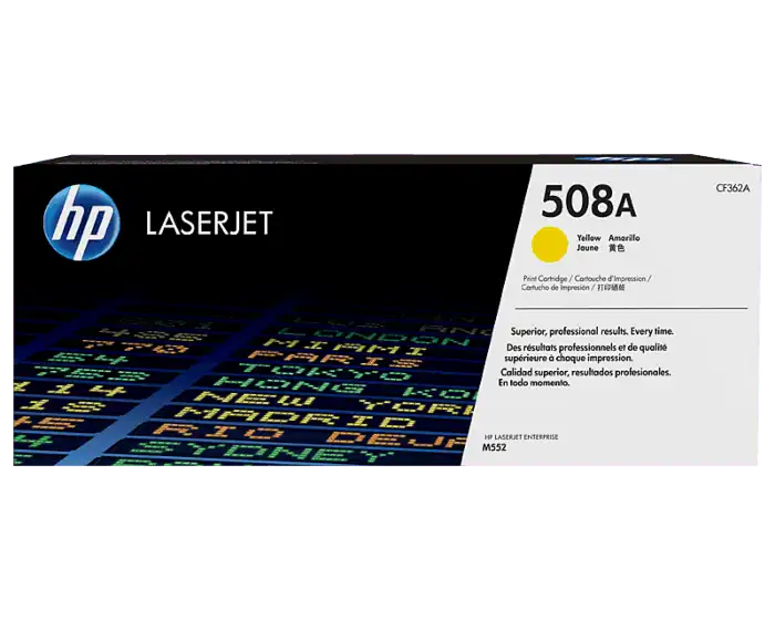 [S-CF362A] HP - Cartucho de Tóner LaserJet 508A Amarillo