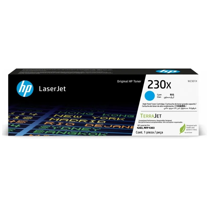 [S-W2301X] HP 230X CYAN ORIGINAL LASERJET TONER C