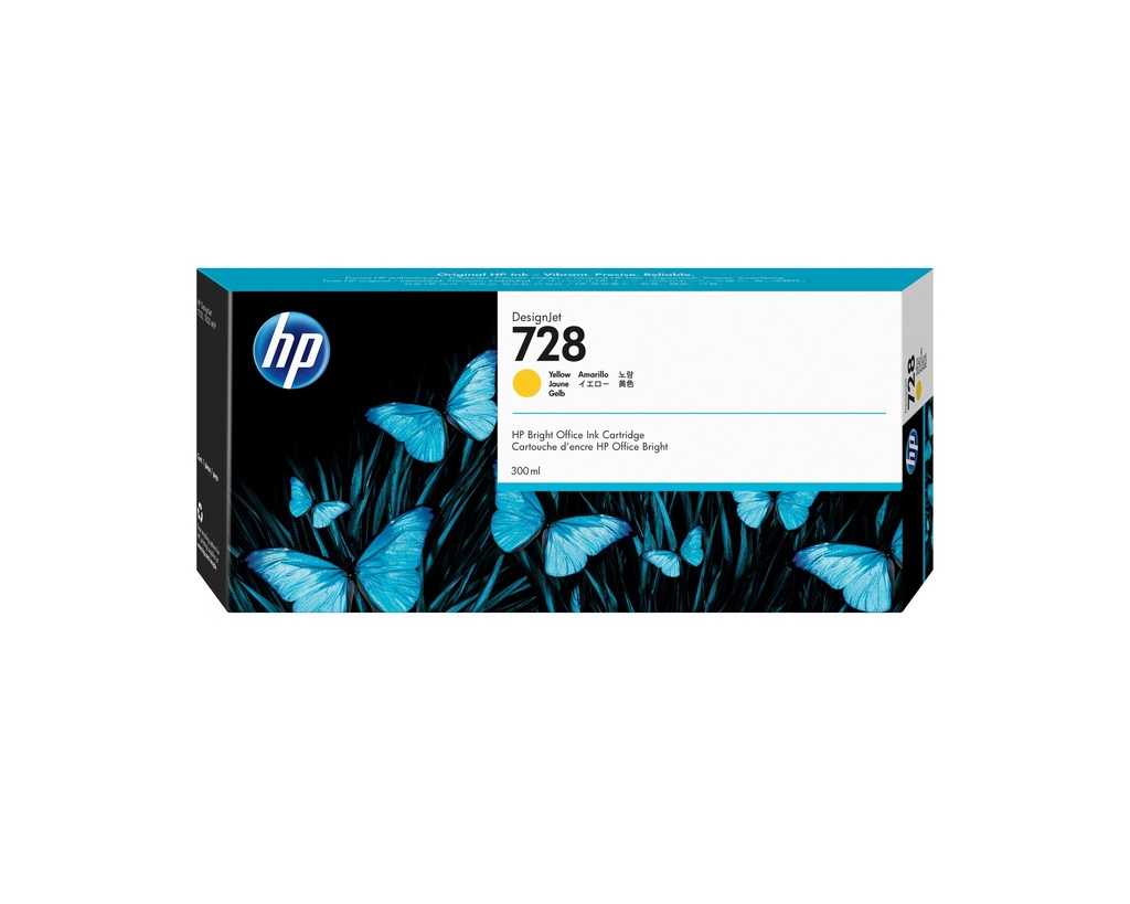 HP SP 728 300-ml YELLOW INK CRTG