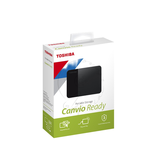 [HDTP320XK3AA] Toshiba 2TB Canvio Ready USB 3.2 Gen 1 Portable Hard Drive
