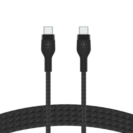 [CAB011bt2MBK] Belkin BoostCharge - Cable USB - 24 pin USB-C (M) a 24 pin USB-C (M) - 2 m - negro