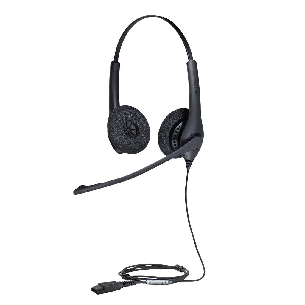 Jabra BIZ 1500 Duo - Auricular - en oreja - cableado - Quick Disconnect