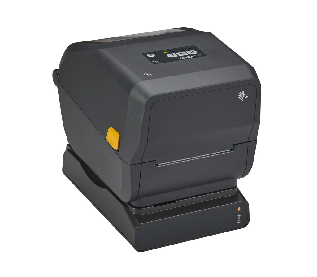 ZEBRA  ZD421 Thermal Transfer Printer (74/300M); 203 dpi, USB, USB Host, Ethernet, BTLE5, US Cord, Swiss Font, EZPL