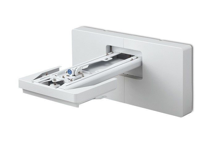 Epson Ultra-Short Throw Wall Mount ELPMB62 - Kit de montaje (placa de pared, brazo extensible telescópico, cubierta de p