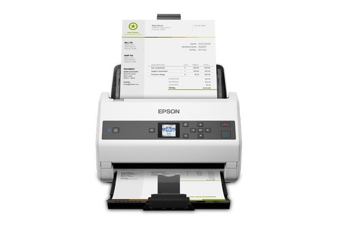 SCANNER EPSON DS-870. 65 PPM-130 IPM. 600 DPI. USB. MOD. ROJO. OPC.. ADF 100 PAGINAS