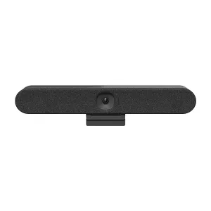 [CAMLOG960001485] CAMARA LOGITECH RALLY BAR HUDDLE GRAFITO SALAS PEQUEÑAS 6 MICS 1 BOCINA ZOOM 4X 4K