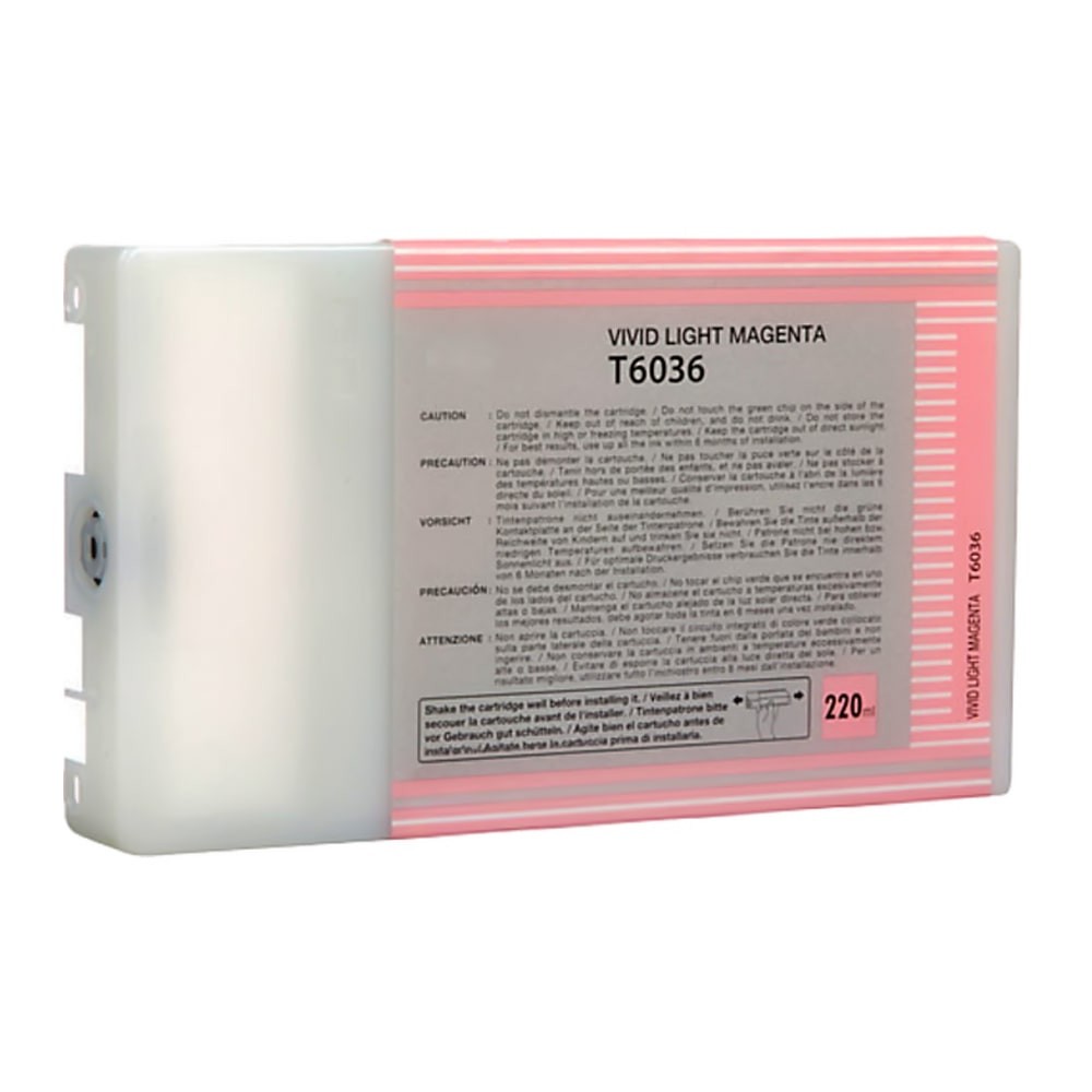 CARTUCHO EPSON T603600 STYLUS PRO 7880-9880 VIVID LIGHT MAGENTA 220ML