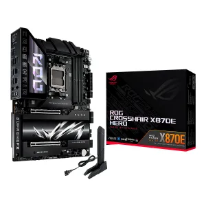[MBOASUX870EHERO] MBO ASUS ROG CROSSHAIR X870E HERO AMD AM5 4DDR5 WI-FI 7 HDMI 5M.2 USB4-C PCIe5.0-4.0 ATX